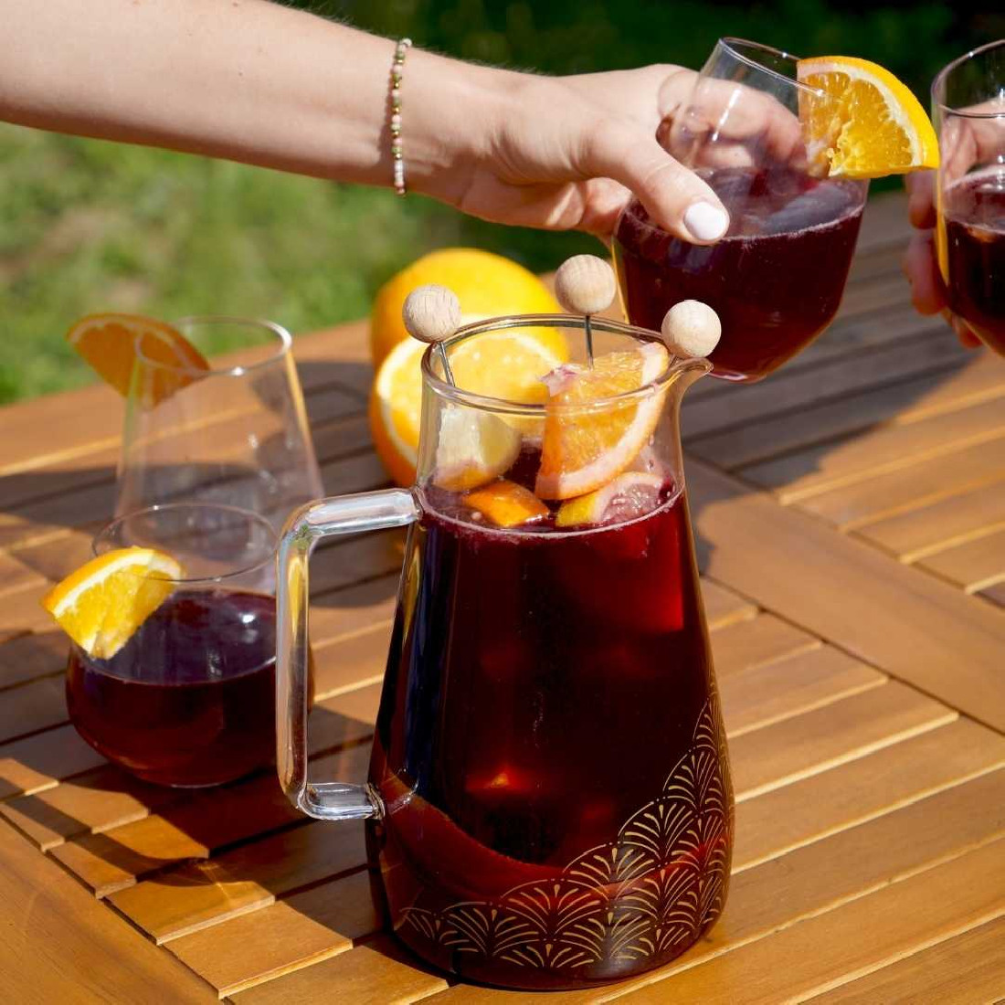 KIT COCKTAIL - CARAFE À SANGRIA & VIN CHAUD - Outdoor sensations -  Mobilier haut de gamme