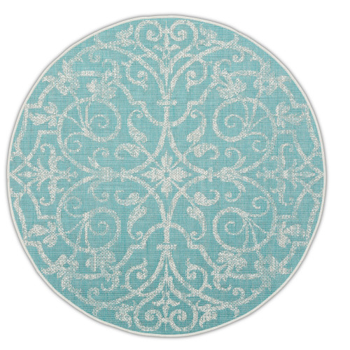 ROOLF ROUND CARPET - SUMMER QUAI