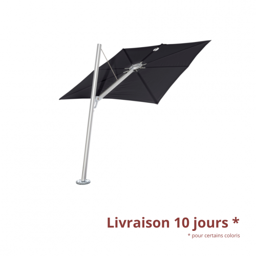 PARASOL INCLINÉ 80° - SPECTRA STRAIGHT MÂT ALU