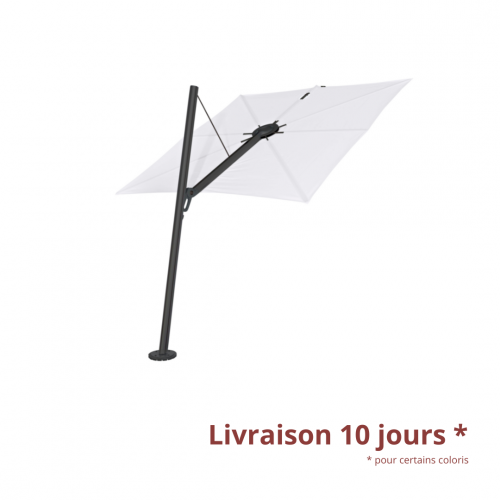 PARASOL INCLINÉ 80° - SPECTRA STRAIGHT MÂT BLACK