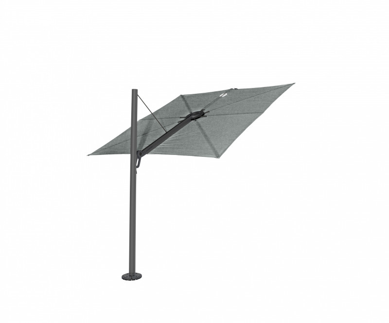 PARASOL 90° DROIT - SPECTRA STRAIGHT MÂT BLACK