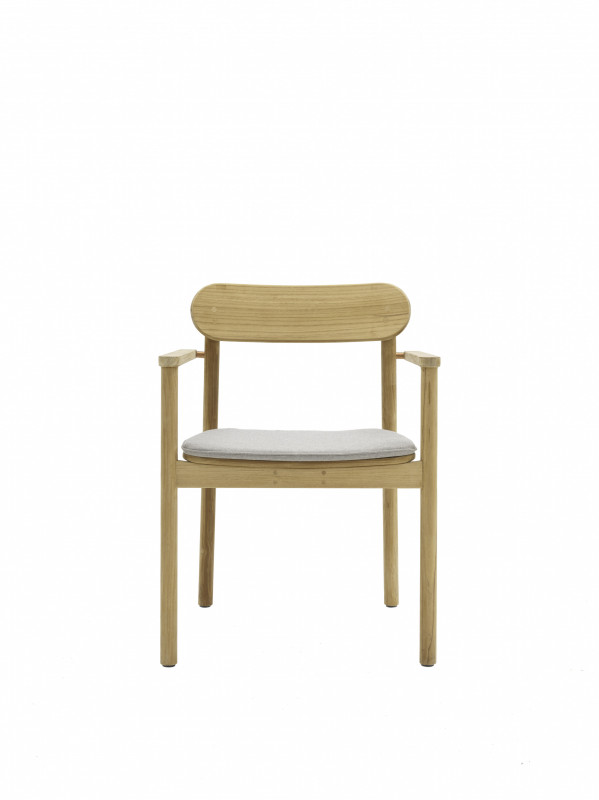 FAUTEUIL REPAS TECK - FREYA