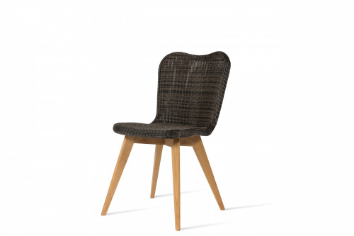 CHAISE PIED TECK - LENA