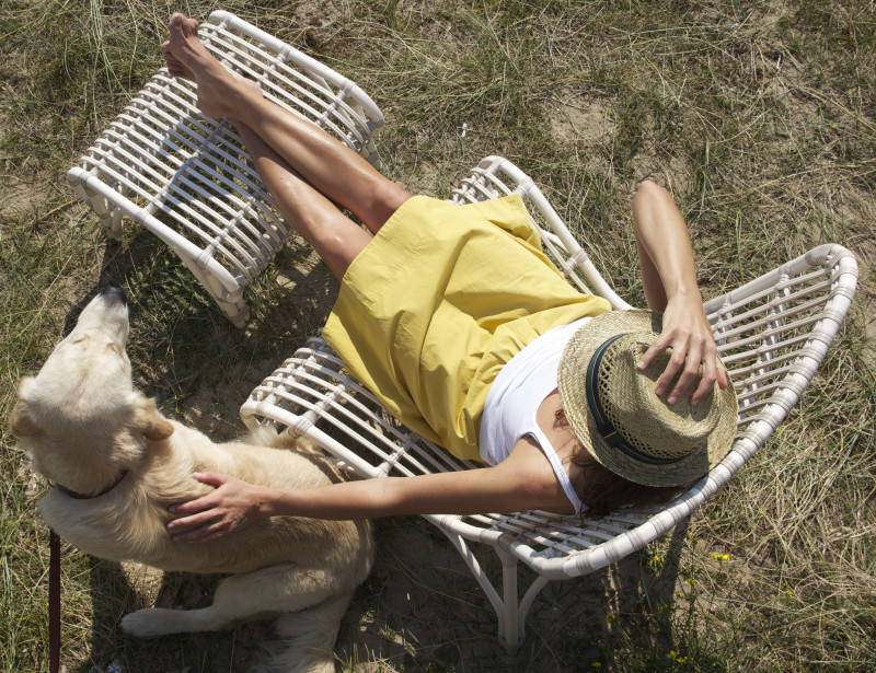 Repose-pieds - LUCY